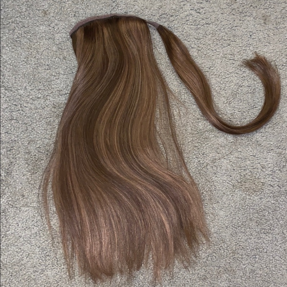 100% Human Remy Pony tail clip-in 💇🏽‍♀️